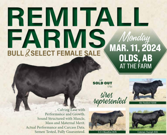 Click here to view the March 2024 Remitall Bull Sale Catalogue